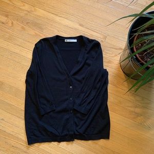 Reitmans Black Cardigan